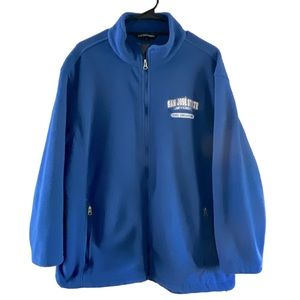 San Jose State University Civil Engineering Men’s fleece zip up color blue XL